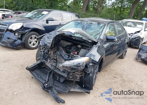 2017 Toyota Corolla Se from USA, damaged, VIN 2T1BURHE6HC956392